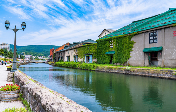 北海道観光名所 小樽運河
